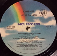 Load image into Gallery viewer, Night Ranger : 7 Wishes (LP, Album, Pin)

