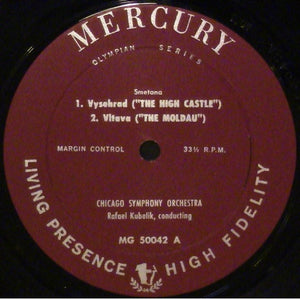 Smetana* / Mozart*, Rafael Kubelik Conducting The Chicago Symphony Orchestra : Vysehrad "The High Castle" / Vltava "The Moldau" / Symphony No. 38 In D (K. 504) "Prague" (LP, Album)