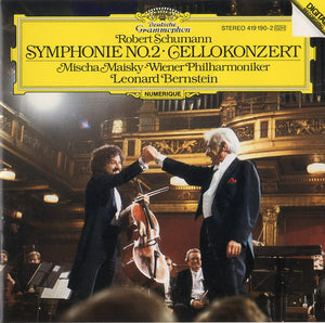 Robert Schumann, Mischa Maisky, Leonard Bernstein, Wiener Philharmoniker : Symphonie No. 2 • Cellokonzert (CD)