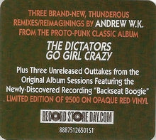 Load image into Gallery viewer, The Dictators : The Next Big Thing EP (10", EP, RSD, Ltd, Red)
