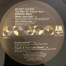 Load image into Gallery viewer, Atlantic Starr : Secret Lovers...The Best Of Atlantic Starr (LP, Comp, B -)
