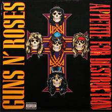 Laden Sie das Bild in den Galerie-Viewer, Guns N&#39; Roses : Appetite For Destruction (LP, Album, RE, 180)
