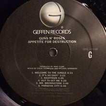 Load image into Gallery viewer, Guns N&#39; Roses : Appetite For Destruction (LP, Album, RE, 180)
