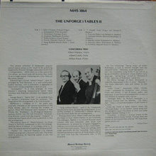 Laden Sie das Bild in den Galerie-Viewer, Concordia Trio : The Unforgettables II (LP, Album)
