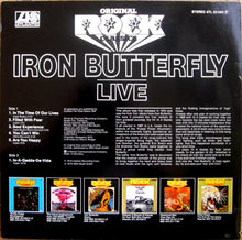 Load image into Gallery viewer, Iron Butterfly : Live (LP, Album, RE)
