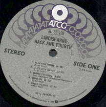 Charger l'image dans la galerie, Lindisfarne : Back And Fourth (LP, Album, Ric)
