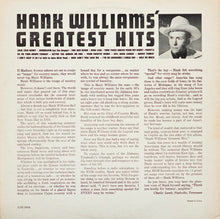 Charger l'image dans la galerie, Hank Williams : Hank Williams' Greatest Hits (LP, Comp, RE, MGM)
