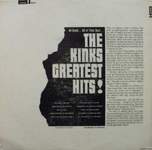 Laden Sie das Bild in den Galerie-Viewer, The Kinks : The Kinks Greatest Hits! (LP, Comp, Mono, Pit)

