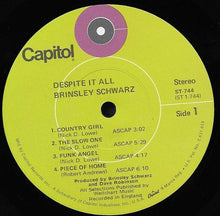 Laden Sie das Bild in den Galerie-Viewer, Brinsley Schwarz : Despite It All (LP, Album, Jac)
