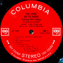 Load image into Gallery viewer, Paul Revere &amp; The Raiders Featuring Mark Lindsay : Revolution! (LP, Album, San)
