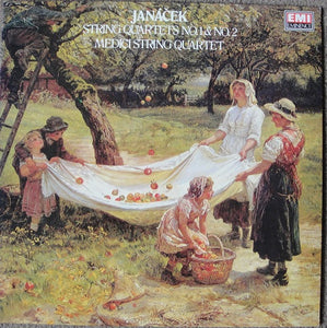 Leoš Janáček, The Medici Quartet : String Quartets Nos 1 & 2 (LP, Album, RE)