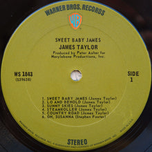 Charger l'image dans la galerie, James Taylor (2) : Sweet Baby James  (LP, Album, RP, San)
