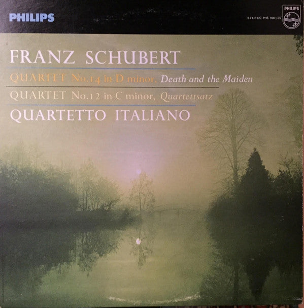 Quartetto Italiano, Paolo Borciani, Elisa Pegreffi, Dino Asciolla, Franco Rossi (2) : Schubert String Quartet Death And The Maiden (LP, Pro)