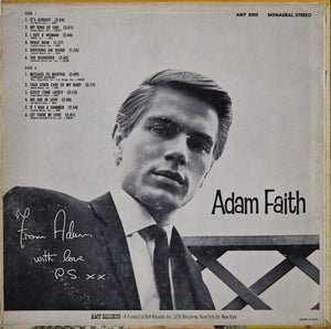 Adam Faith : Adam Faith (LP, Album, Mono)