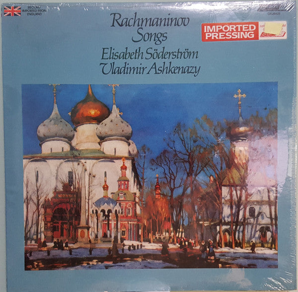 Rachmaninov*, Elisabeth Söderström, Vladimir Ashkenazy : Rachmaninov Songs (LP)