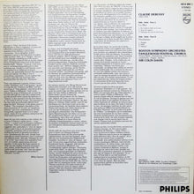 Load image into Gallery viewer, Debussy* – Boston Symphony Orchestra, Sir Colin Davis : La Mer / Trois Nocturnes (LP)
