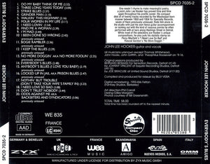 John Lee Hooker : Everybody's Blues (CD, Comp, RM)