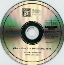 Load image into Gallery viewer, Glenn Gould, Sveriges Radios Symfoniorkester, Georg Ludwig Jochum : Glenn Gould In Stockholm, 1958. Mozart-Beethoven-Haydn-Berg (2xCD, RE)
