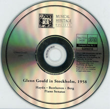Load image into Gallery viewer, Glenn Gould, Sveriges Radios Symfoniorkester, Georg Ludwig Jochum : Glenn Gould In Stockholm, 1958. Mozart-Beethoven-Haydn-Berg (2xCD, RE)
