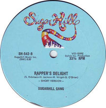 Load image into Gallery viewer, Sugarhill Gang : Rapper&#39;s Delight (12&quot;)
