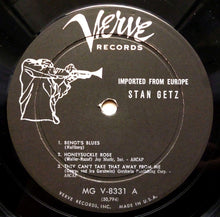 Laden Sie das Bild in den Galerie-Viewer, Stan Getz : Imported From Europe (LP, Album, Mono)
