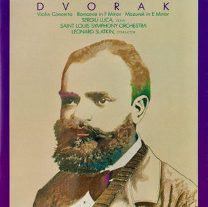 Dvořák*, Sergiu Luca, Saint Louis Symphony Orchestra, Leonard Slatkin : Violin Concerto; Romance, Mazurek (CD, Album, Tar)