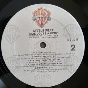 Little Feat : Time Loves A Hero (LP, Album, RE, Spe)