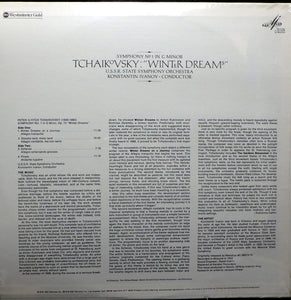 Tchaikovsky* - U.S.S.R State Symphony Orchestra*, Konstantin Ivanov : Symphony No. 1 In G Minor: "Winter Dreams" (LP, RE)