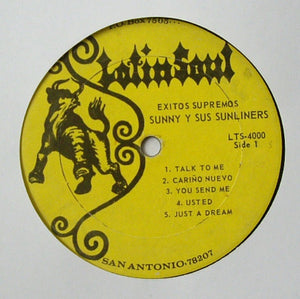 Sunny And The Sunliners* : Éxitos Supremos (LP, Comp)