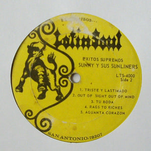 Sunny And The Sunliners* : Éxitos Supremos (LP, Comp)