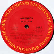 Load image into Gallery viewer, Loverboy : Get Lucky (LP, Album, Ter)

