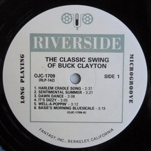 Buck Clayton : The Classic Swing Of Buck Clayton (LP, Album, Mono, RE)