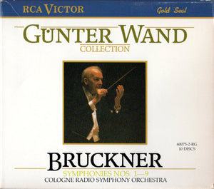 Bruckner*  /  Cologne Symphony Orchestra*, Wand* : Symphonies Nos. 1 - 9 (10xCD, RE + Box, Thi)