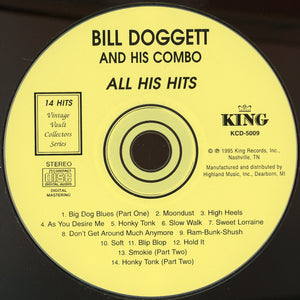 Bill Dogget And His Combo* : All His Hits (CD, Comp, RM)