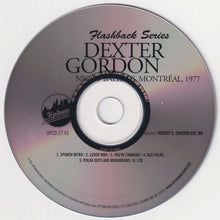 Laden Sie das Bild in den Galerie-Viewer, Dexter Gordon : Night Ballads Montreal 1977 (CD, Album)
