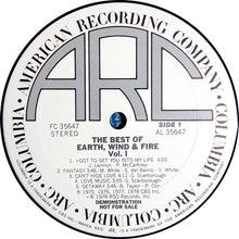 Laden Sie das Bild in den Galerie-Viewer, Earth, Wind &amp; Fire : The Best Of Earth Wind &amp; Fire Vol. I (LP, Comp, Promo)
