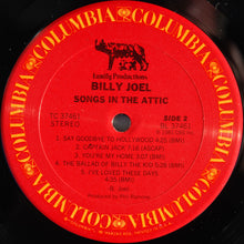 Laden Sie das Bild in den Galerie-Viewer, Billy Joel : Songs In The Attic (LP, Album, San)

