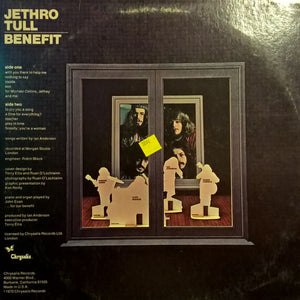 Jethro Tull : Benefit (LP, Album, RE, Ter)