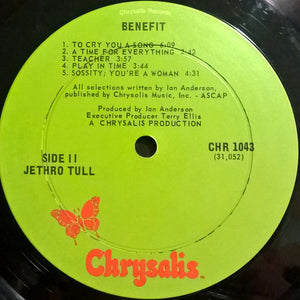 Jethro Tull : Benefit (LP, Album, RE, Ter)