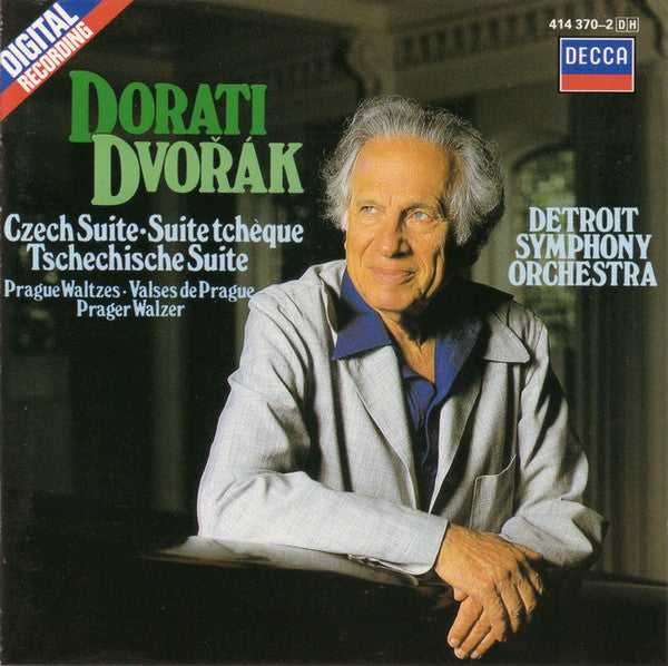 Dorati*, Detroit Symphony Orchestra – Dvořák* : Czech Suite • Suite Tchèchque • Tschechische Suite / Prague Waltzes • Valses De Prague • Prager Walzer (CD)