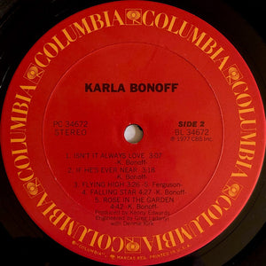 Karla Bonoff : Karla Bonoff (LP, Album, Ter)