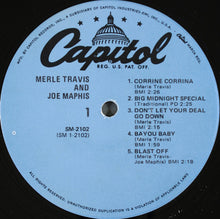 Laden Sie das Bild in den Galerie-Viewer, Merle Travis &amp; Joe Maphis : Merle Travis &amp; Joe Maphis (LP, RE, Abr)
