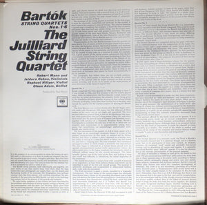 Bartók* - The Juilliard String Quartet* : The Six String Quartets (3xLP, Mono + Box)