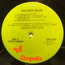 Charger l&#39;image dans la galerie, Robin Trower : For Earth Below (LP, Album, Ter)
