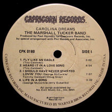 Laden Sie das Bild in den Galerie-Viewer, The Marshall Tucker Band : Carolina Dreams (LP, Album, Win)
