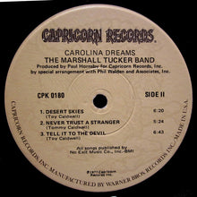 Laden Sie das Bild in den Galerie-Viewer, The Marshall Tucker Band : Carolina Dreams (LP, Album, Win)
