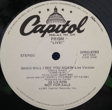 Charger l'image dans la galerie, Prism (7) : Live (12", Single, Promo)
