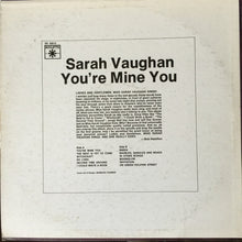 Charger l&#39;image dans la galerie, Sarah Vaughan : You&#39;re Mine You (LP, Album, RE)
