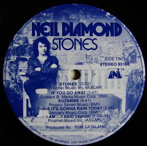 Neil Diamond : Stones (LP, Album, Pin)