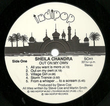 Load image into Gallery viewer, Sheila Chandra : Out On My Own (LP, Album)
